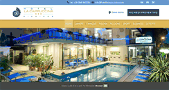 Desktop Screenshot of hotellacappuccina.com